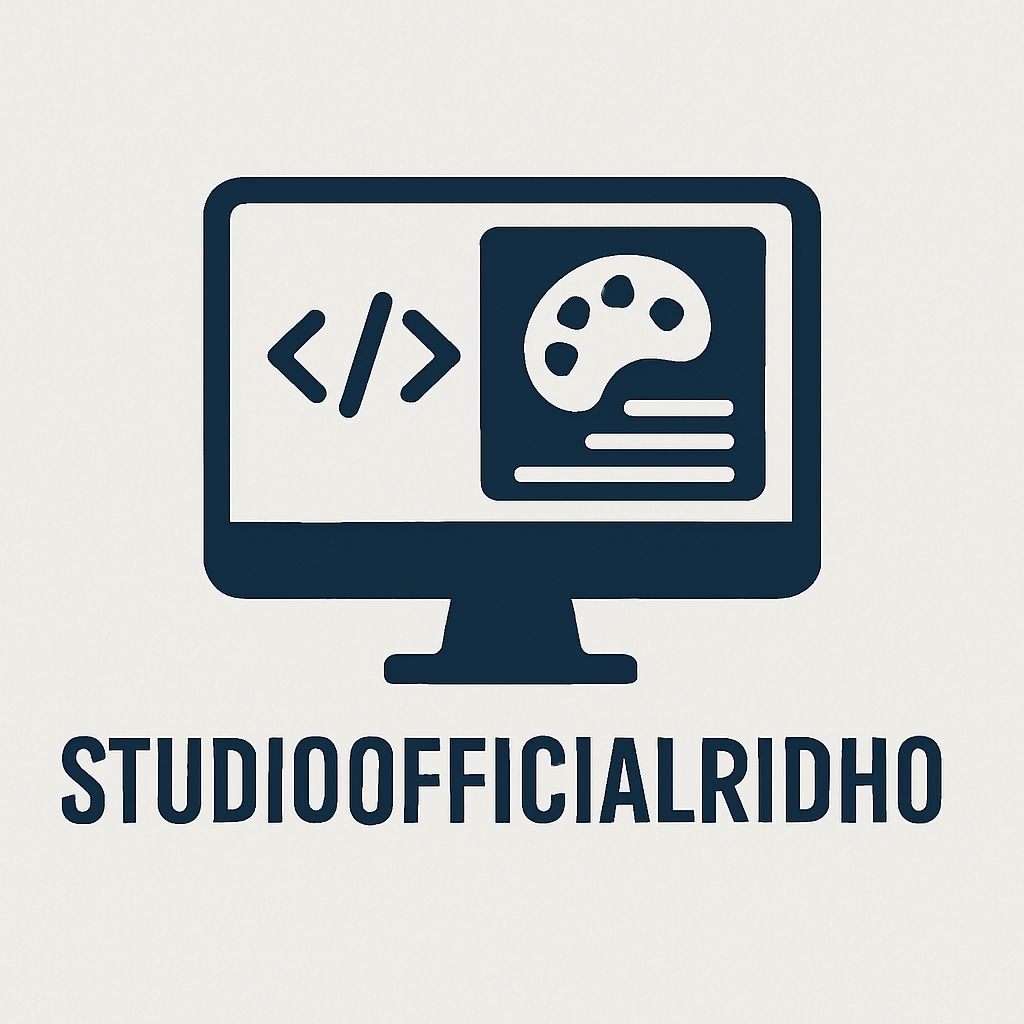 Logo Studioofficialridho